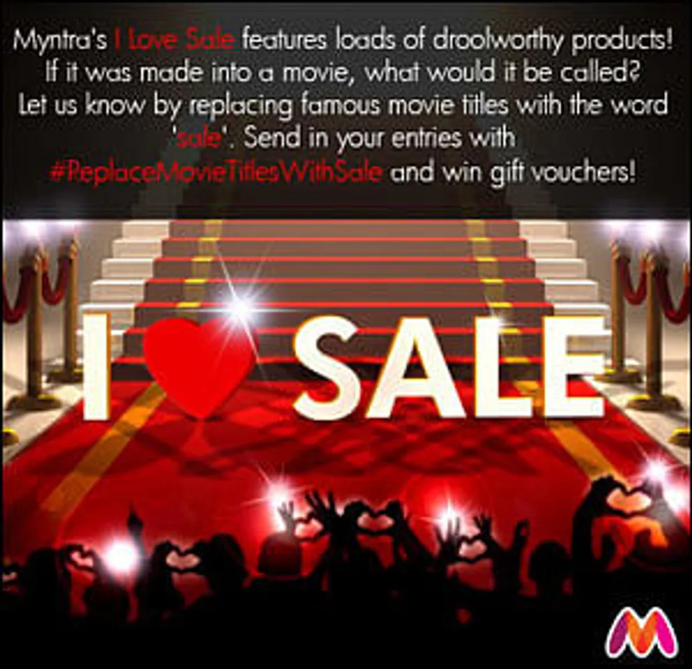 Myntra generates love for sale on Twitter