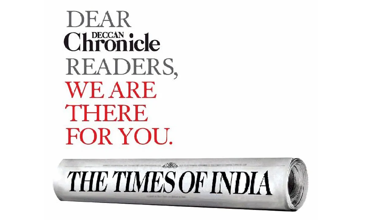 “We're there for you”: TOI to Deccan Chronicle readers in Bengaluru