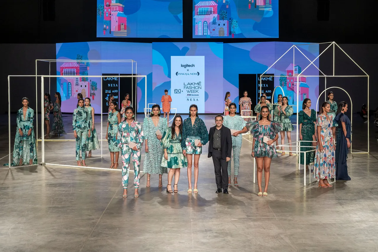 Logitech and Designers Pankaj and Nidhi brought style and technology to the FDCI x LAKME Fashion Week