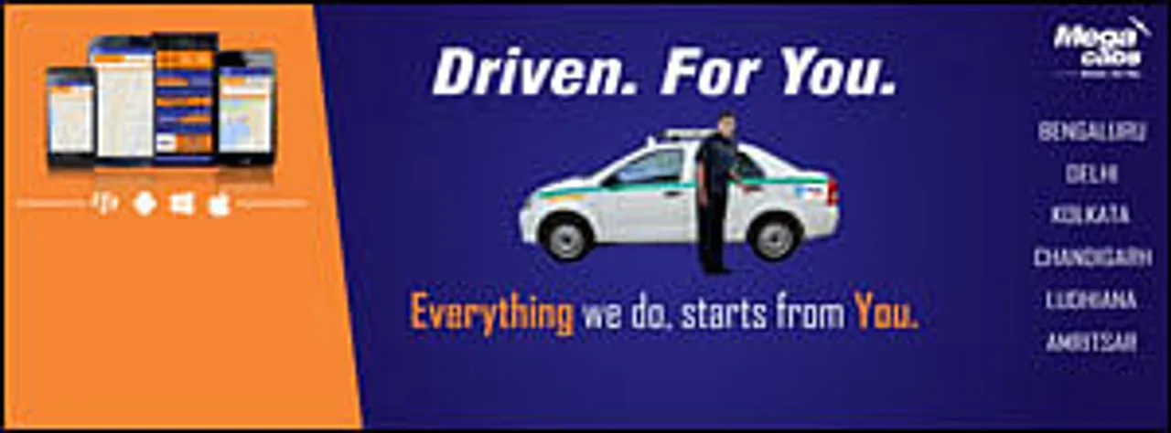 Mega Cabs Rebrands; Launches New Tagline