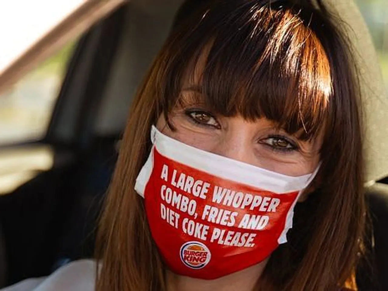 Burger King is letting the masks do all the ordering