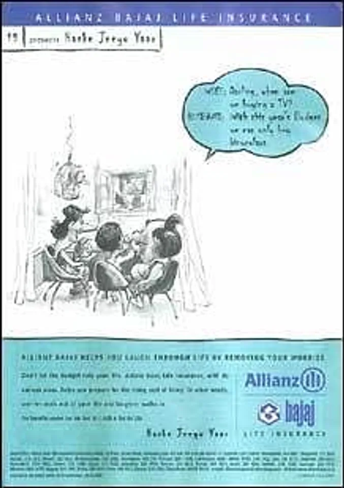 Allianz Bajaj helps you laugh through life by removing your worries.