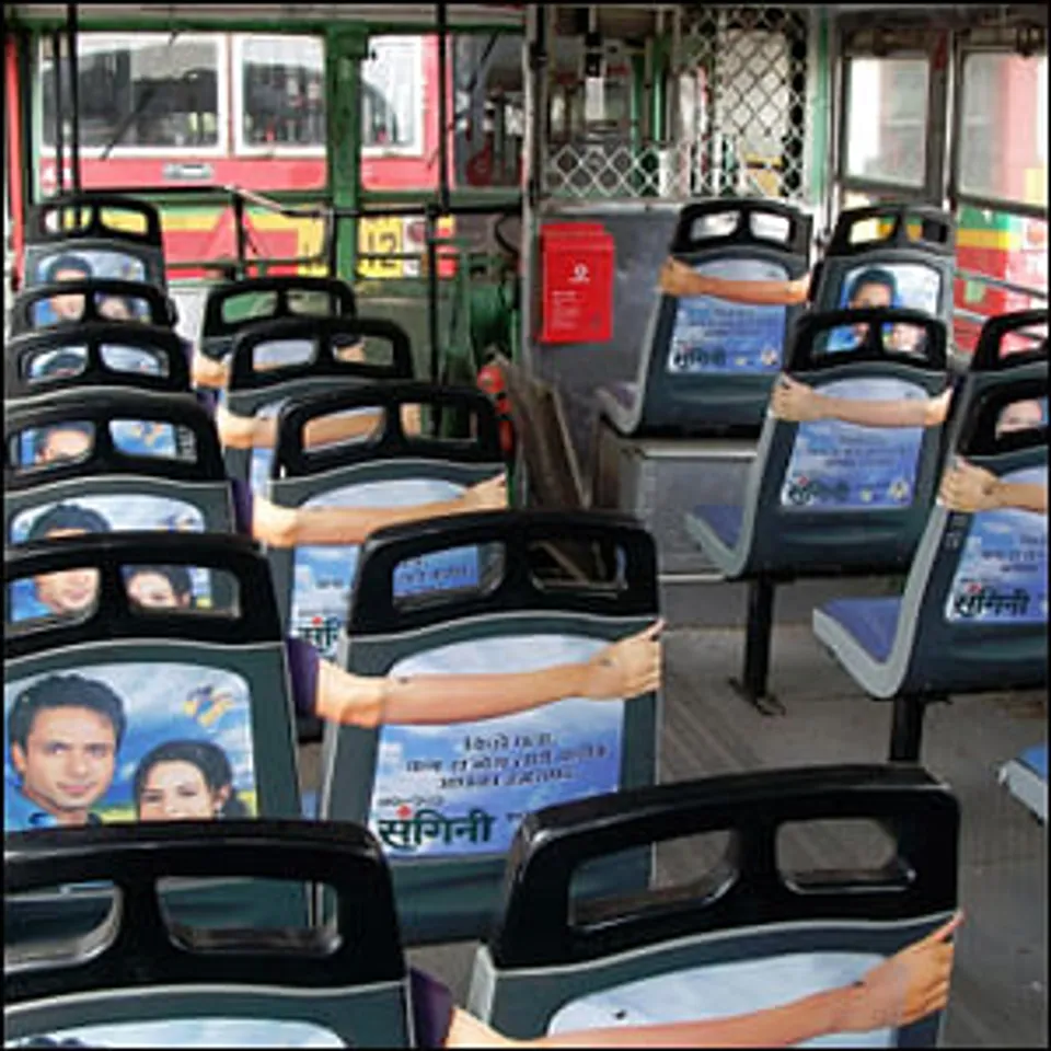 Zee TV: 'Hand'ling outdoor advertising a little differently