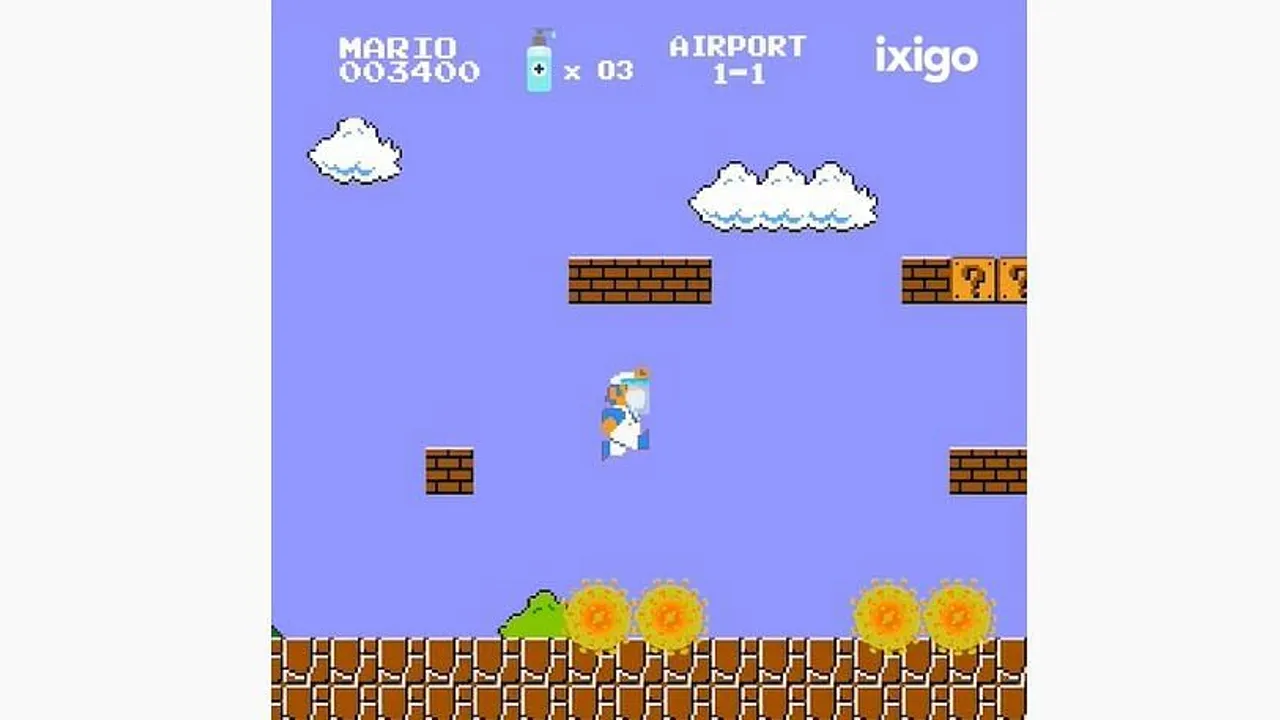 ixigo's new ad features Mario-theme video on taking a flight