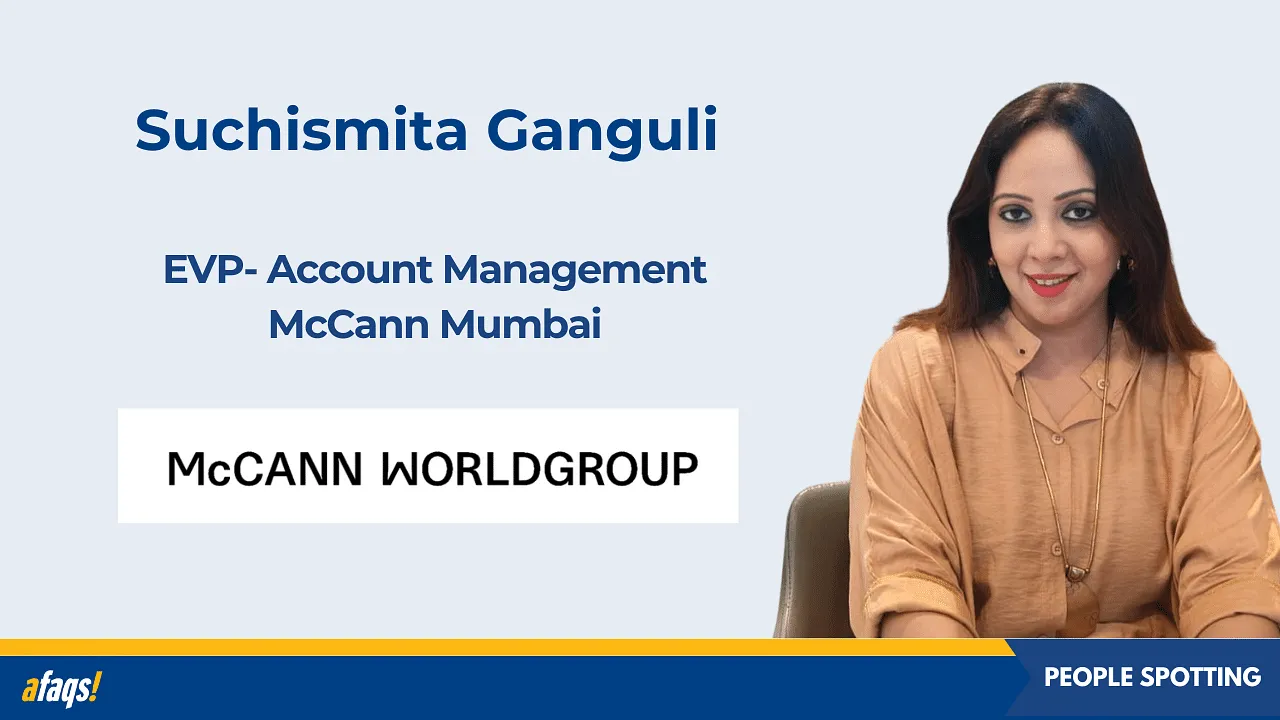 McCann Mumbai onboards Suchismita Ganguli as EVP- account management