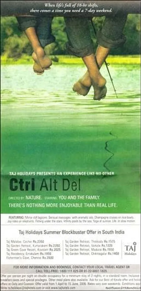 When life's full of 18-hr shifts, there comes a time you need a 7-day weekend.