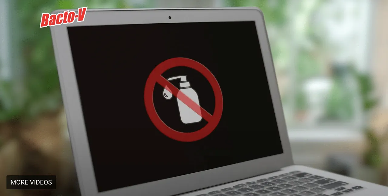 Do gadgets need special sanitiser? CavinKare's Bacto-V ads make a case