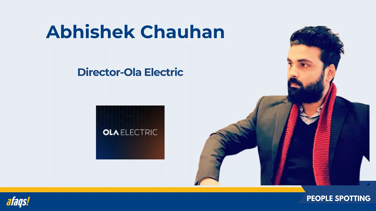 Ola Electric promotes Abhishek Chauhan to director