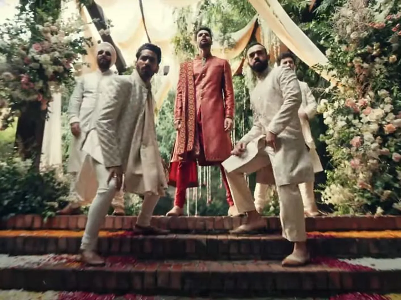 The groom shakes a leg in ad for Tasva - Tarun Tahiliani's new brand