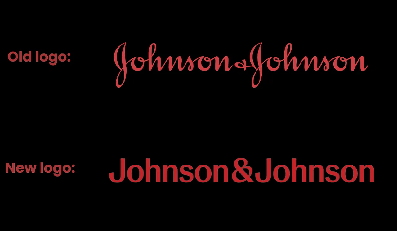 Johnson & Johnson unveils new "modernised" brand logo 