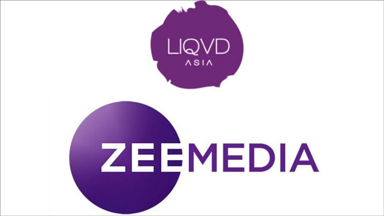 Liqvd Asia wins digital mandate for Zee Media's eight news channels