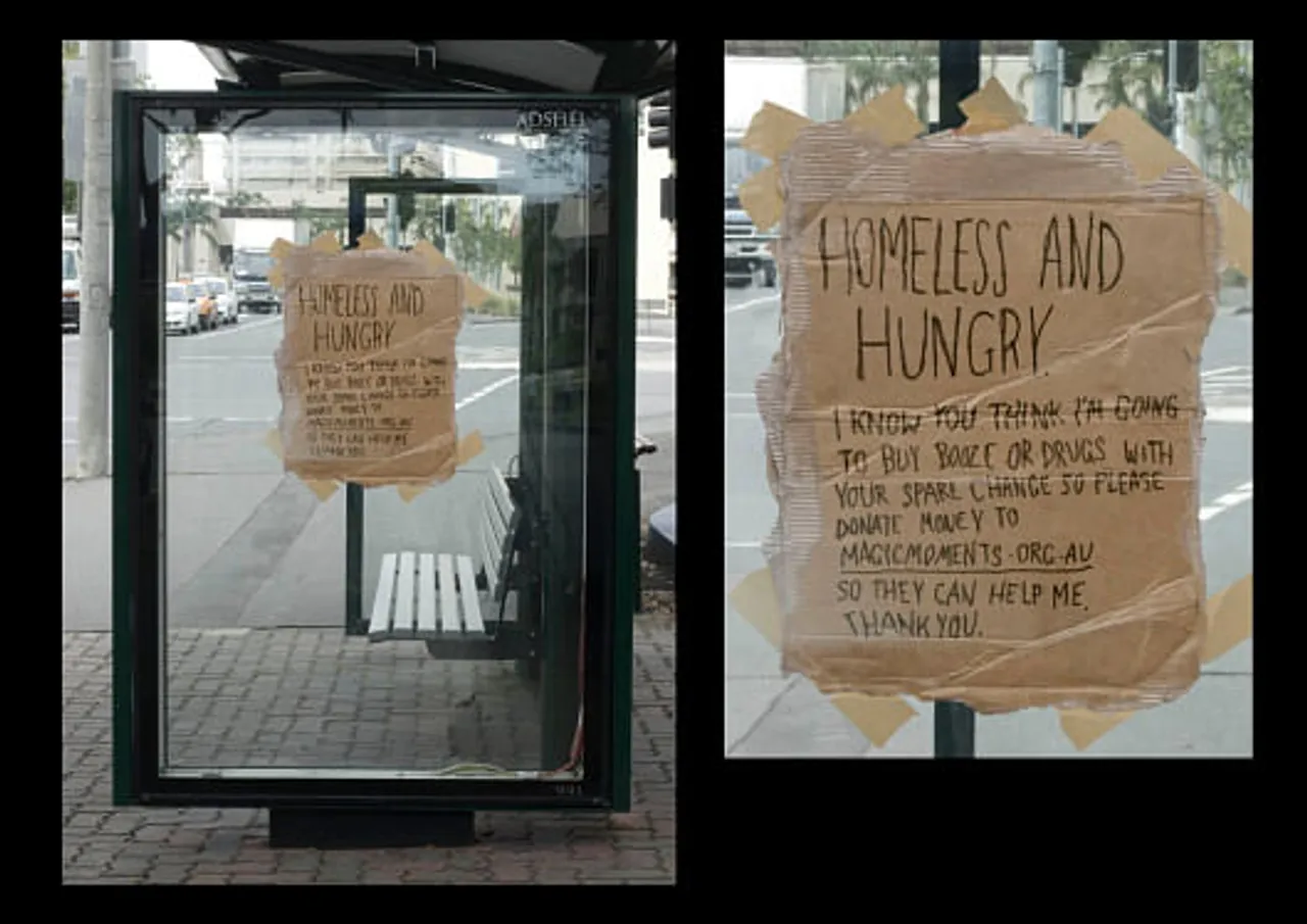 Homeless & hungry