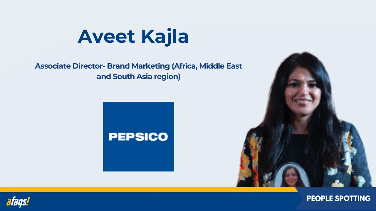 Pepsi Lipton elevates Aveet Kajla to associate director- brand marketing