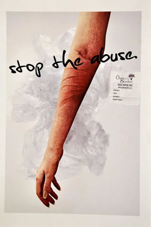 Stop abuse  - shoulder