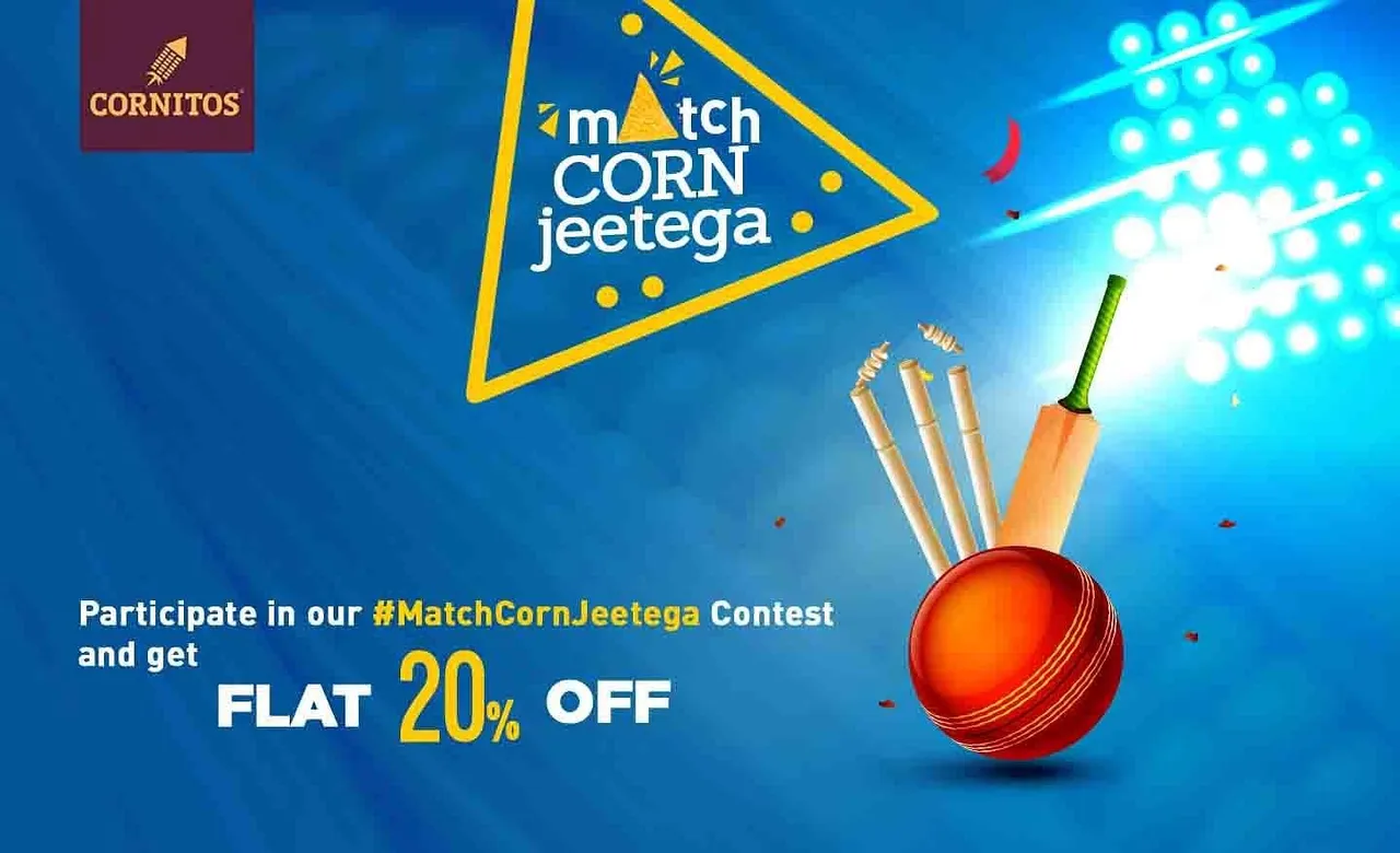 This Cricket season, Cornitos launches the #MatchCornJeetega campaign