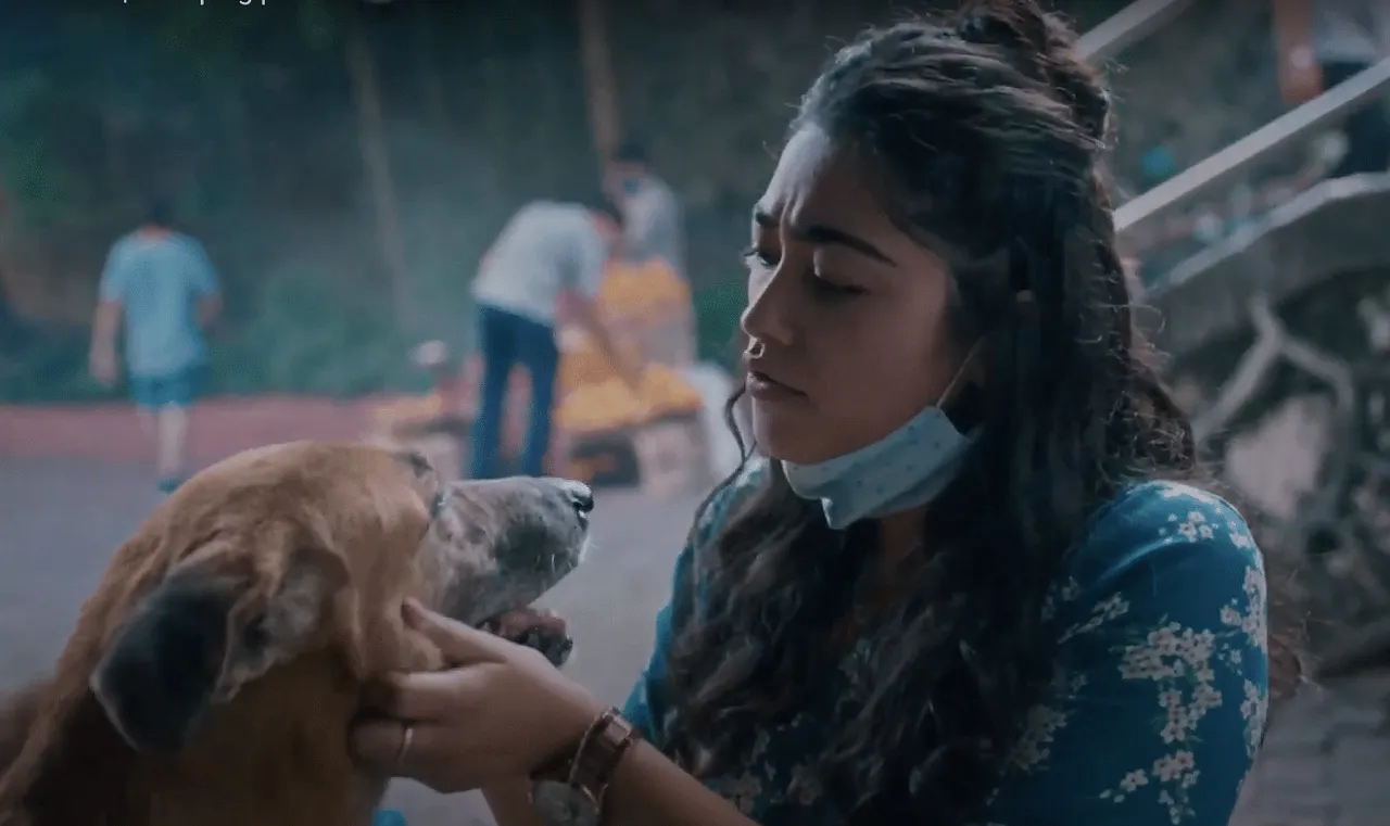 Bumble's new ad features a 'helping paw' uniting a potential couple