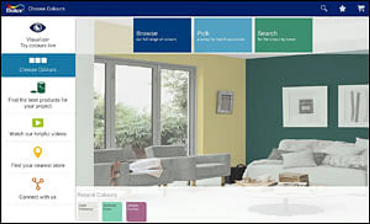 Dulux's Sneak Preview App