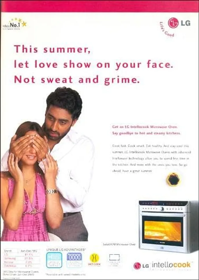 This summer let love show on your face.Not sweat and grime.