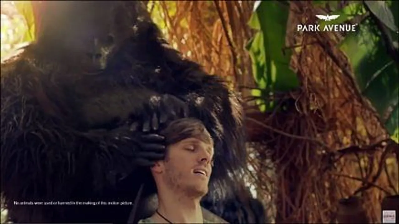 afaqs! Creative Showcase:Want a 'Gorilla Massage'? First use Park Avenue's Beer Shampoo