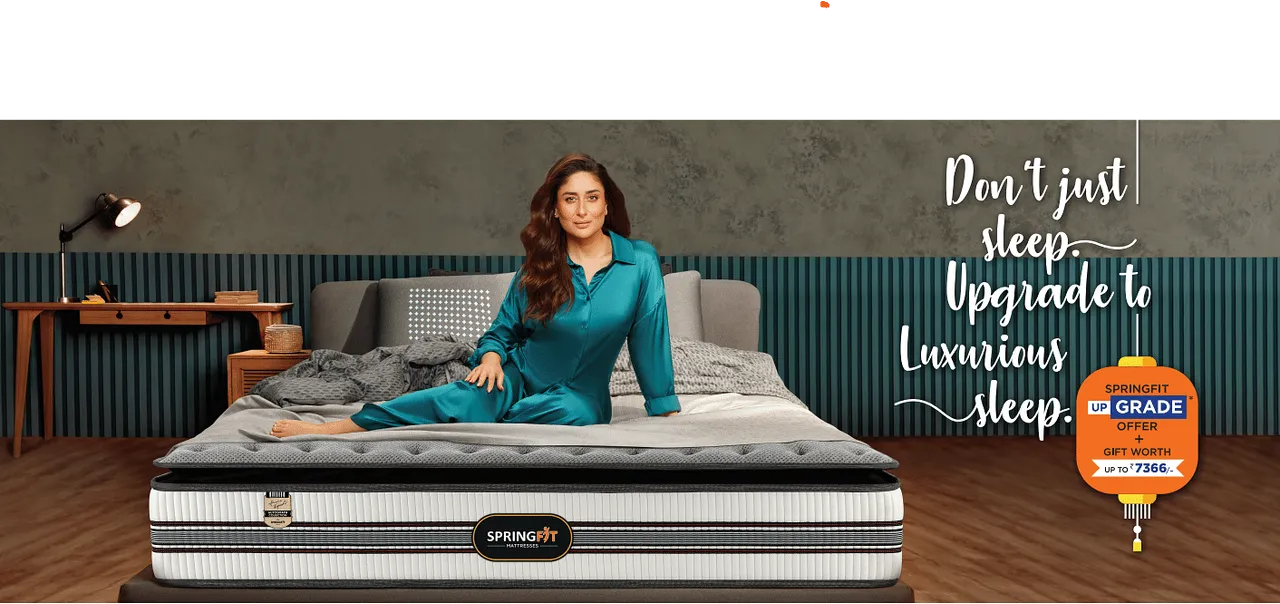Springfit launches ‘Don’t just sleep, sleep luxuriously’ campaign with Kareena Kapoor Khan