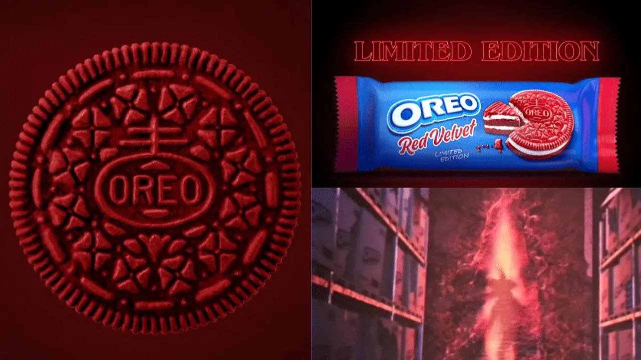 Stranger Things has turned Cadbury Oreo, red