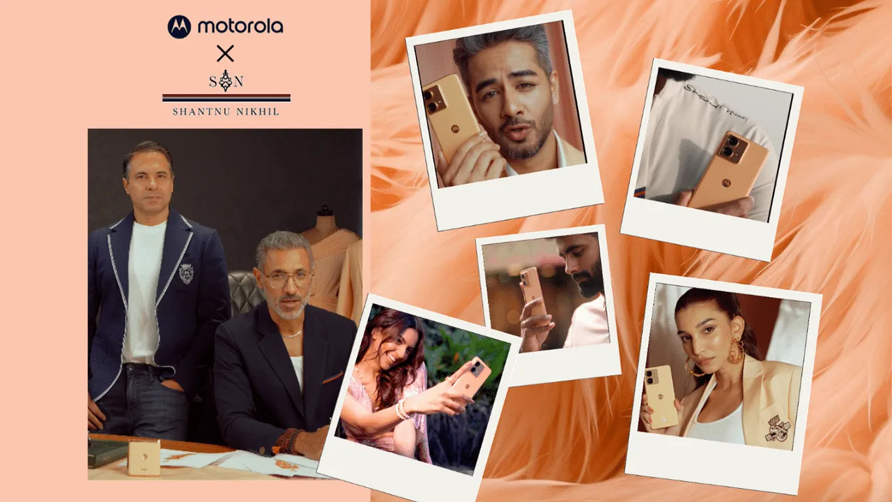 Motorola collaborates with Shantanu & Nikhil to launch ‘Motorola Peach Muse Collection'