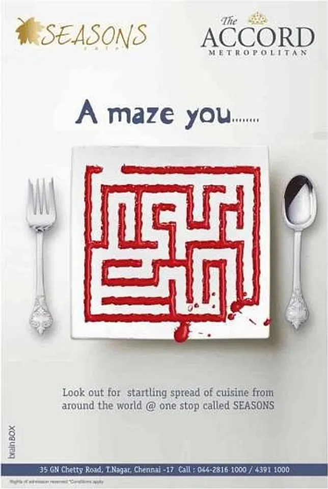 A maze you