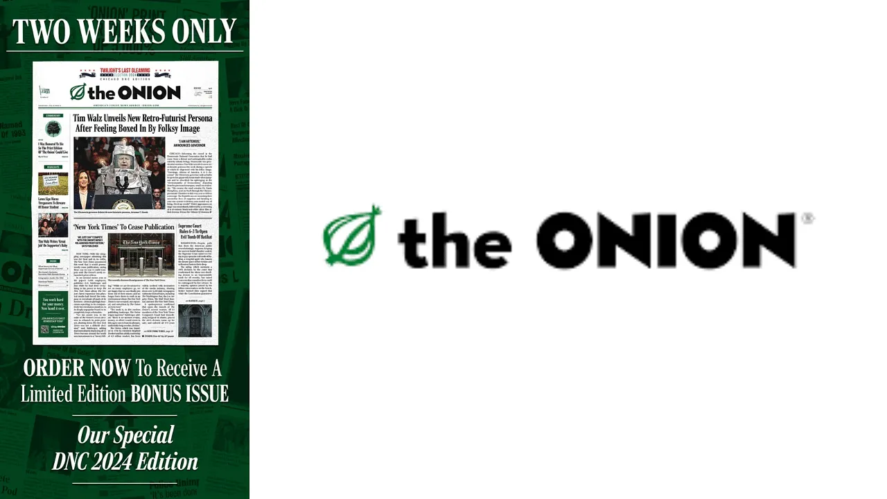 The Onion reintroduces print edition; aims to turn profitable this year