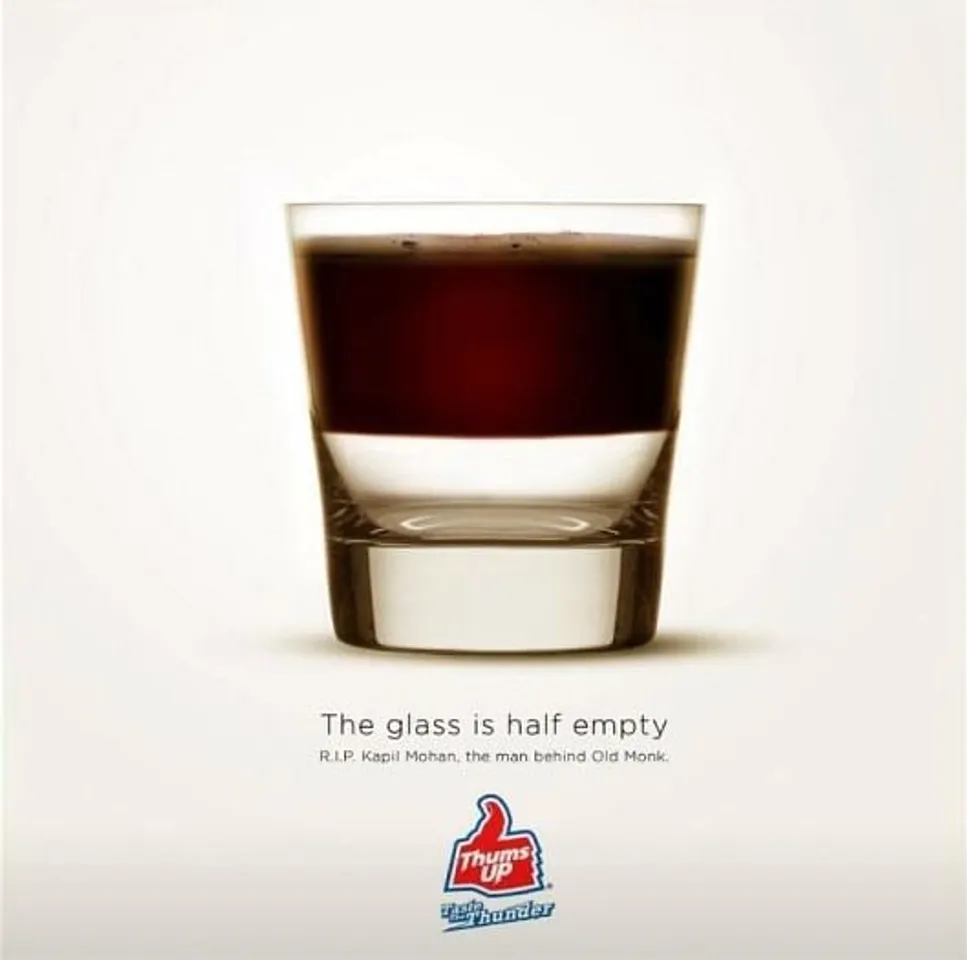 The glass is half empty