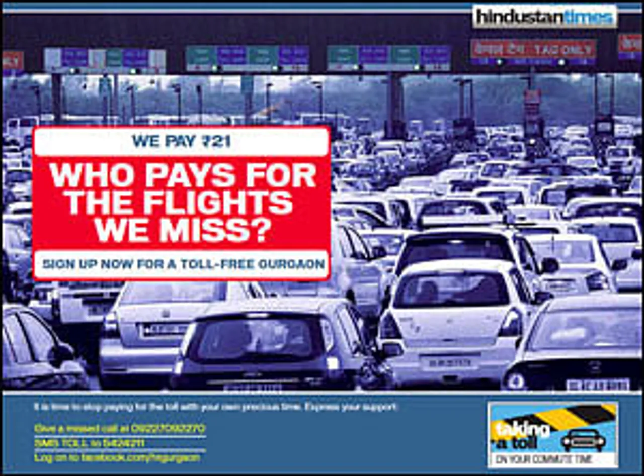 HT pitches for toll free Gurgaon