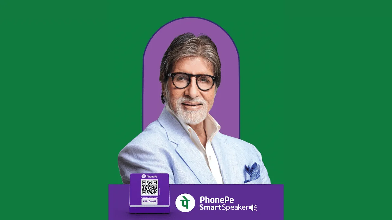 PhonePe SmartSpeakers introduced a celebrity voice feature ft. Amitabh Bachchan 