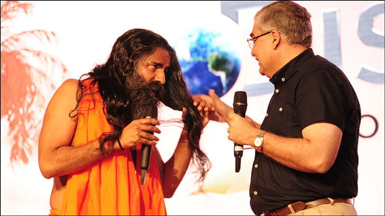 When Ashish Bhasin threw questions at Baba Ramdev...