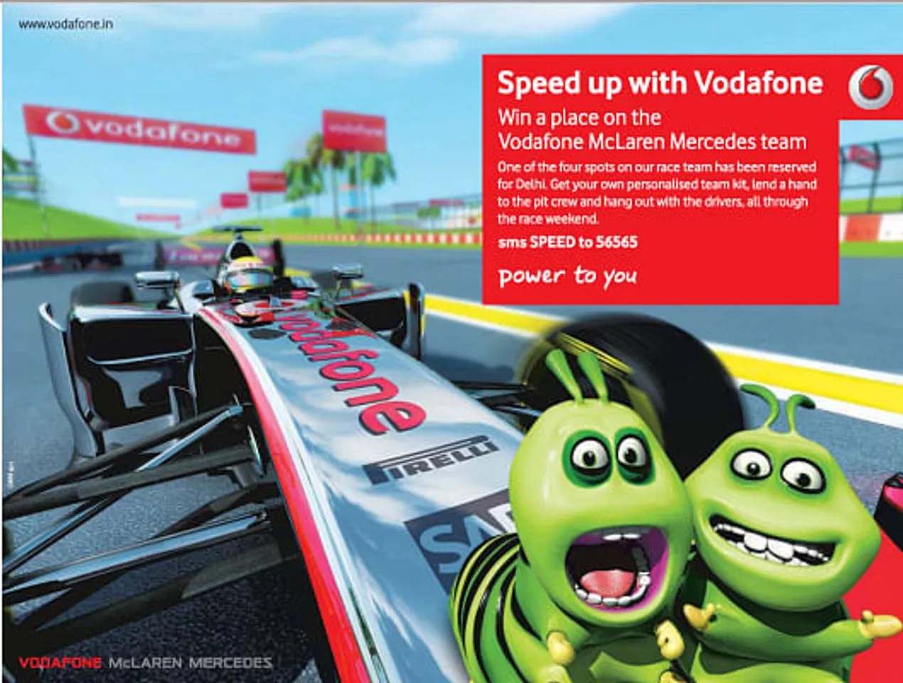 Speed up with Vodafone