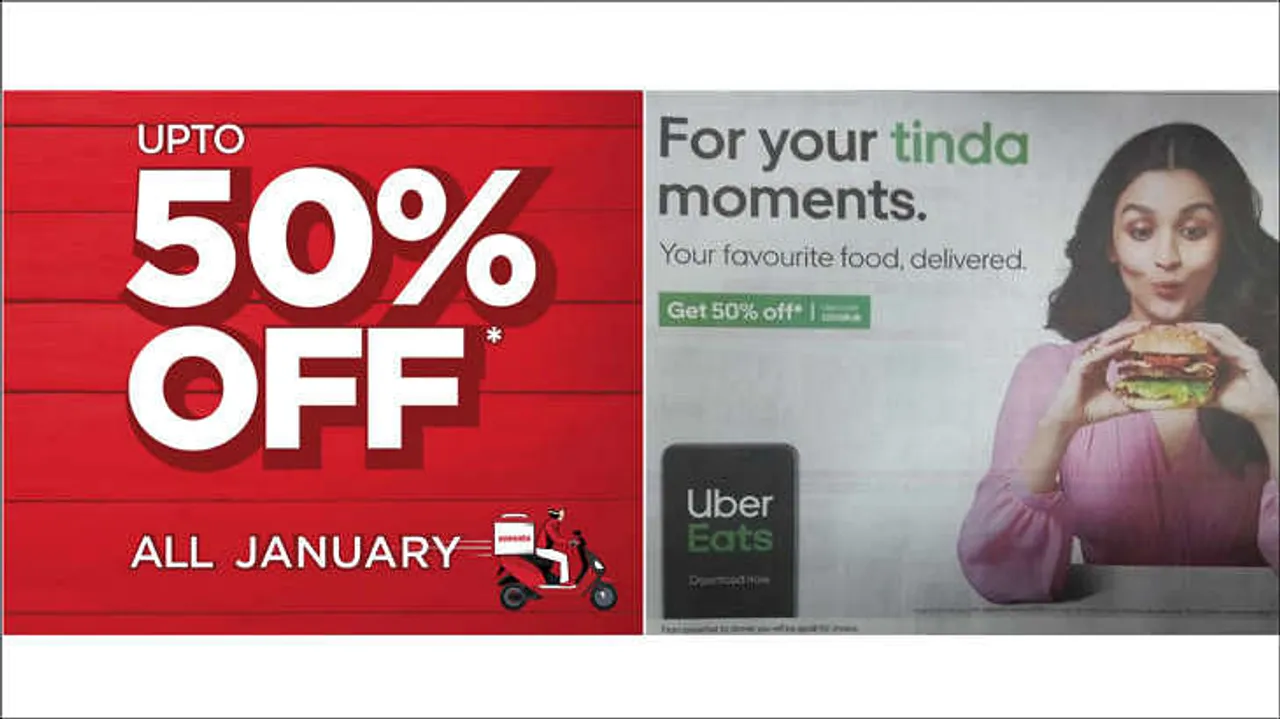 Zomato, Uber Eats face-off: '50% Off' discount wars