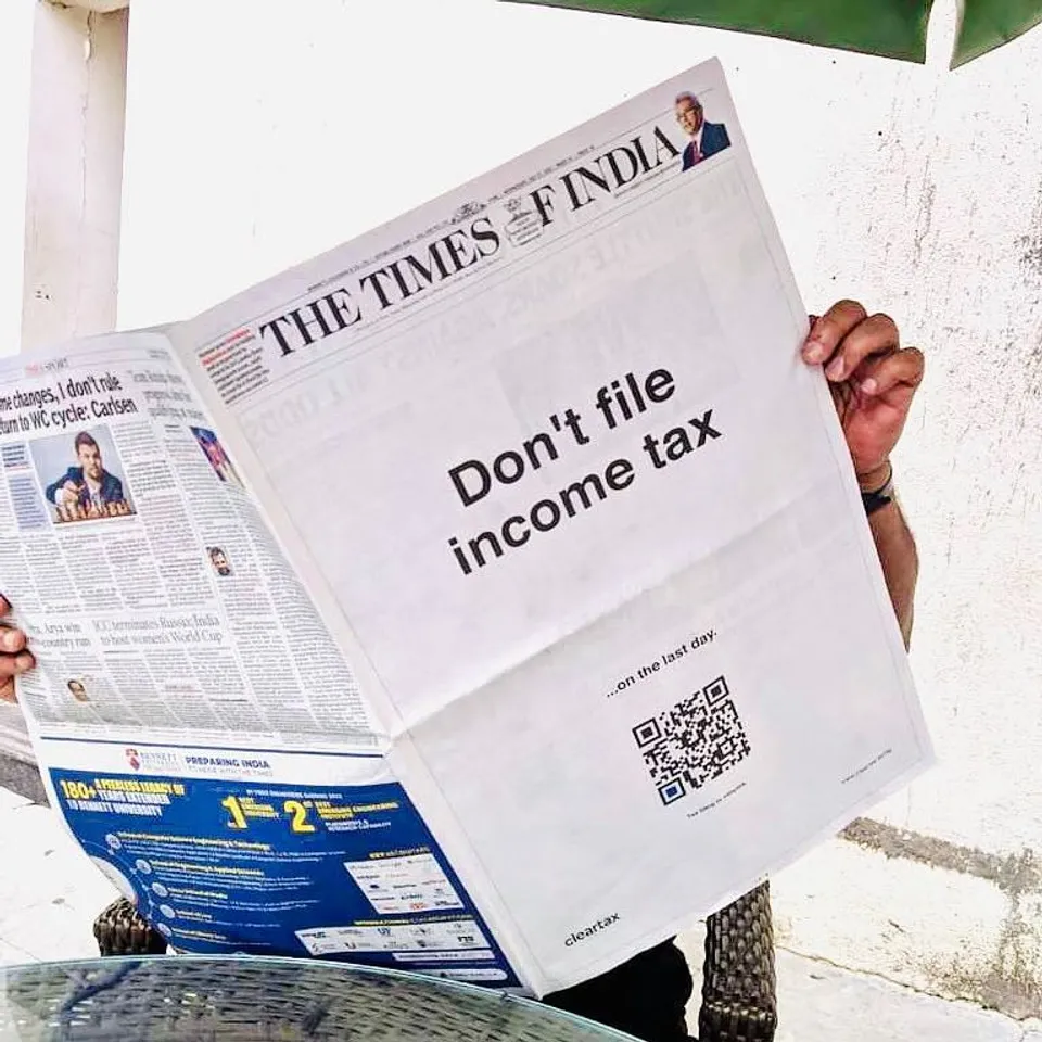 Don't file Income Tax