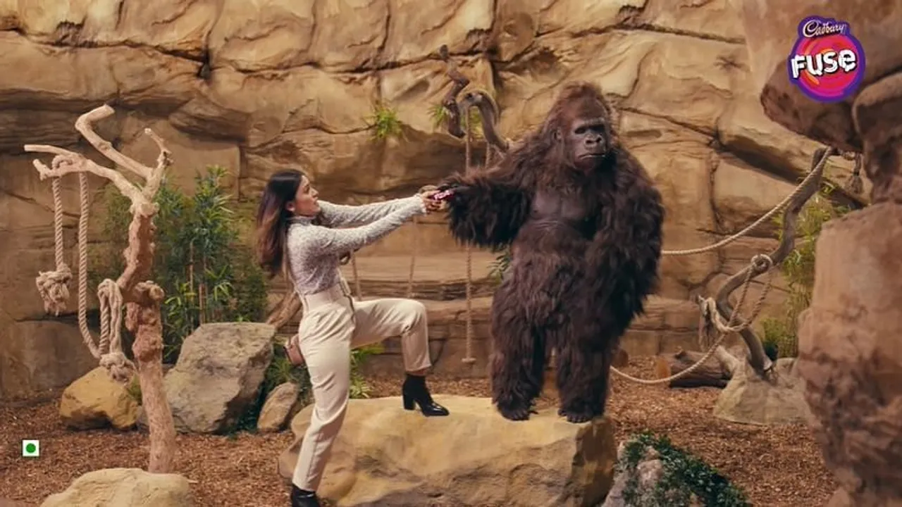 Cadbury Fuse's new ad sees the return of the 'gorilla' but treads close to Snickers' territory