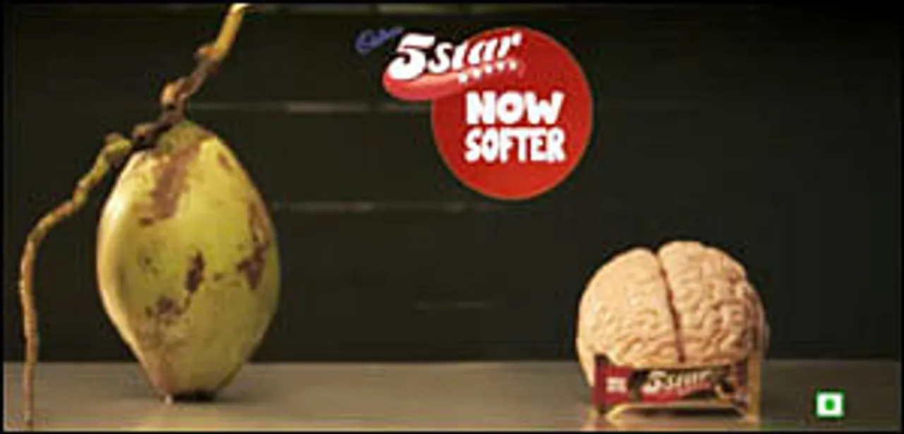 Cadbury 5 Star's soft touch