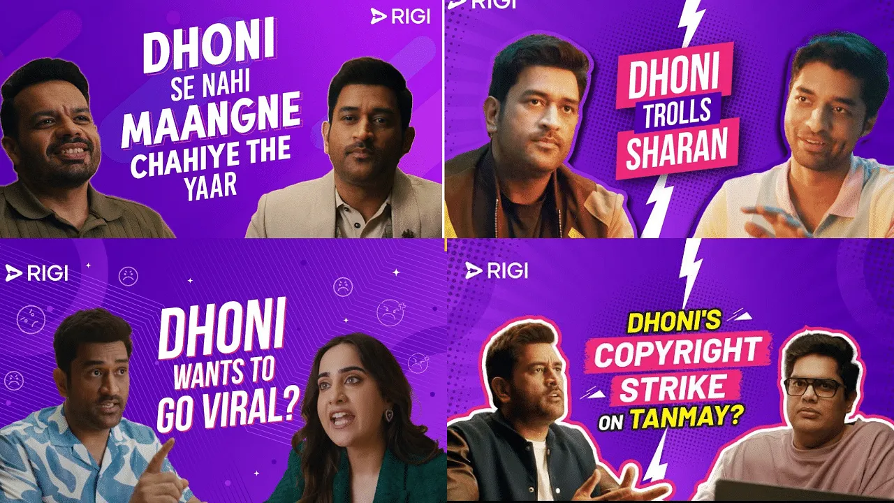 Dhoni explores new career options in Rigi’s campaign 