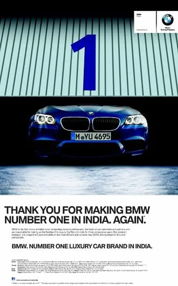 Number one in India