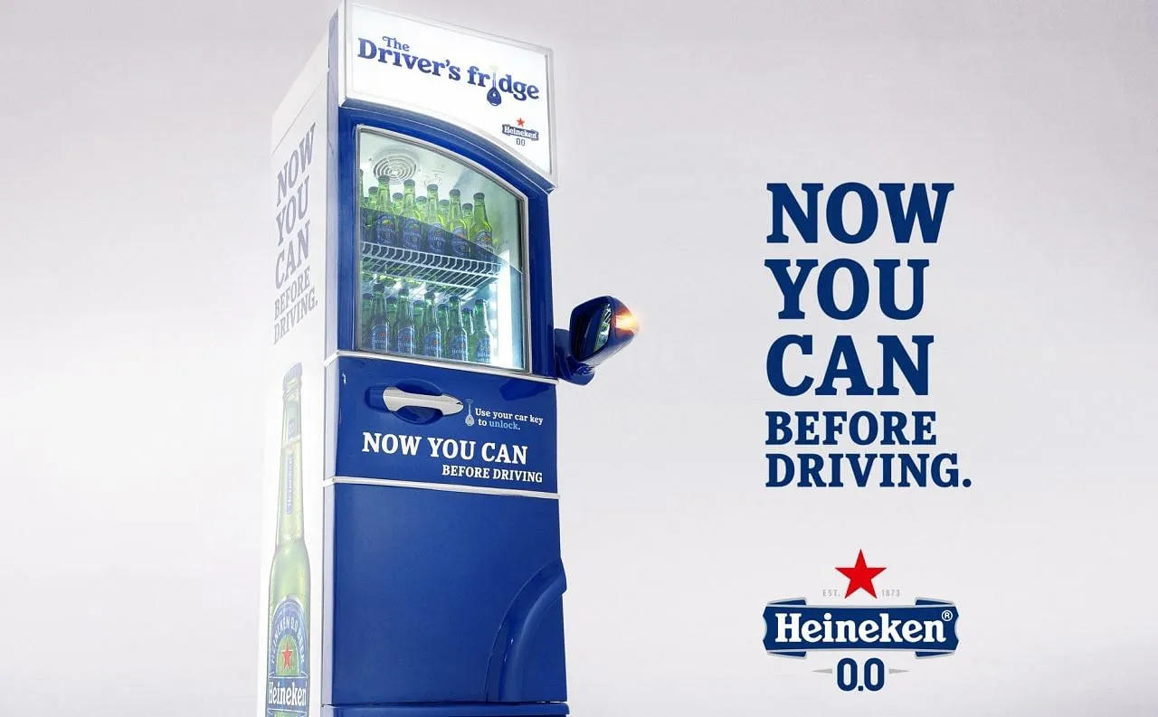 Heineken's new campaign urges users to 'drink and drive'
