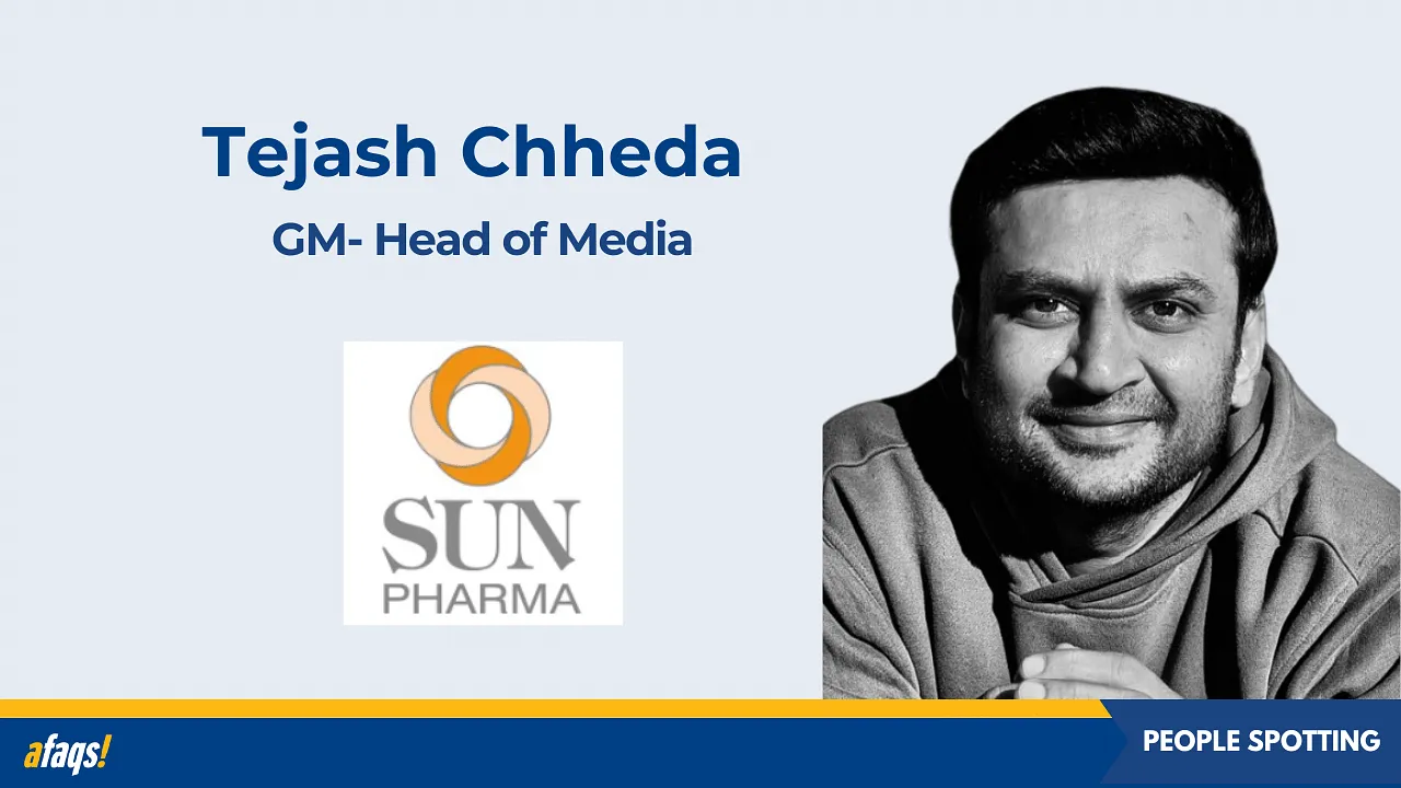 Tejash Chheda joins Sun Pharma as GM- head of media