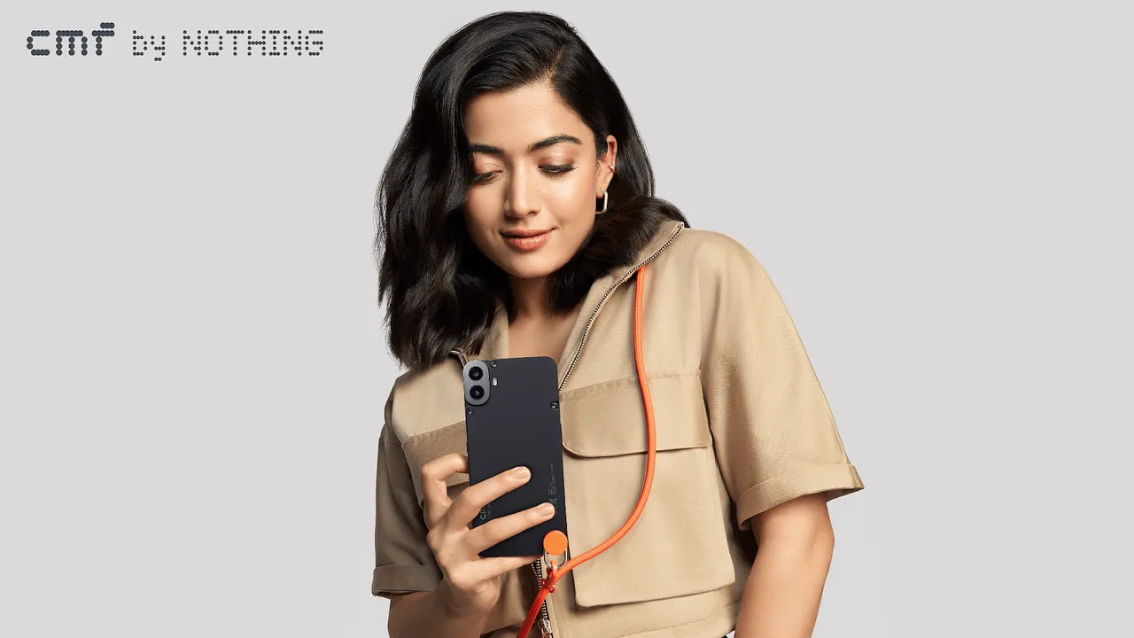 CMF by Nothing announces its partnership with Rashmika Mandanna as its brand ambassador