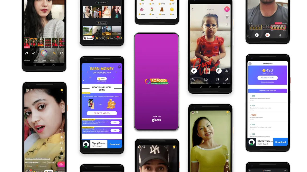 Roposo, the Made in India short-video app crosses five crore downloads on Google Play Store