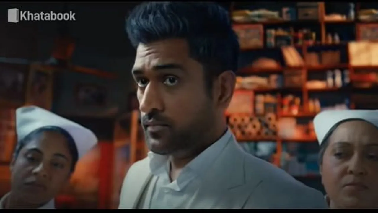 Khatabook gets Dhoni to prescribe “dhande ka vaccine”