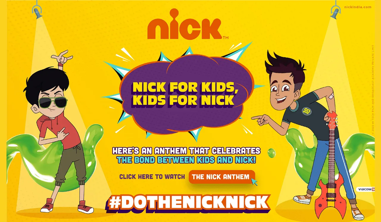 Nickelodeon launches new anthem with a campaign