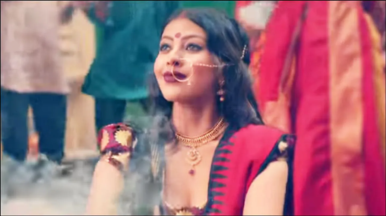What's Patanjali trying to say in this stylised ad for Paridhan?