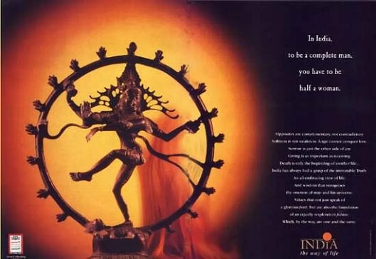 In India, to be a complete man, you have to be half a woman.