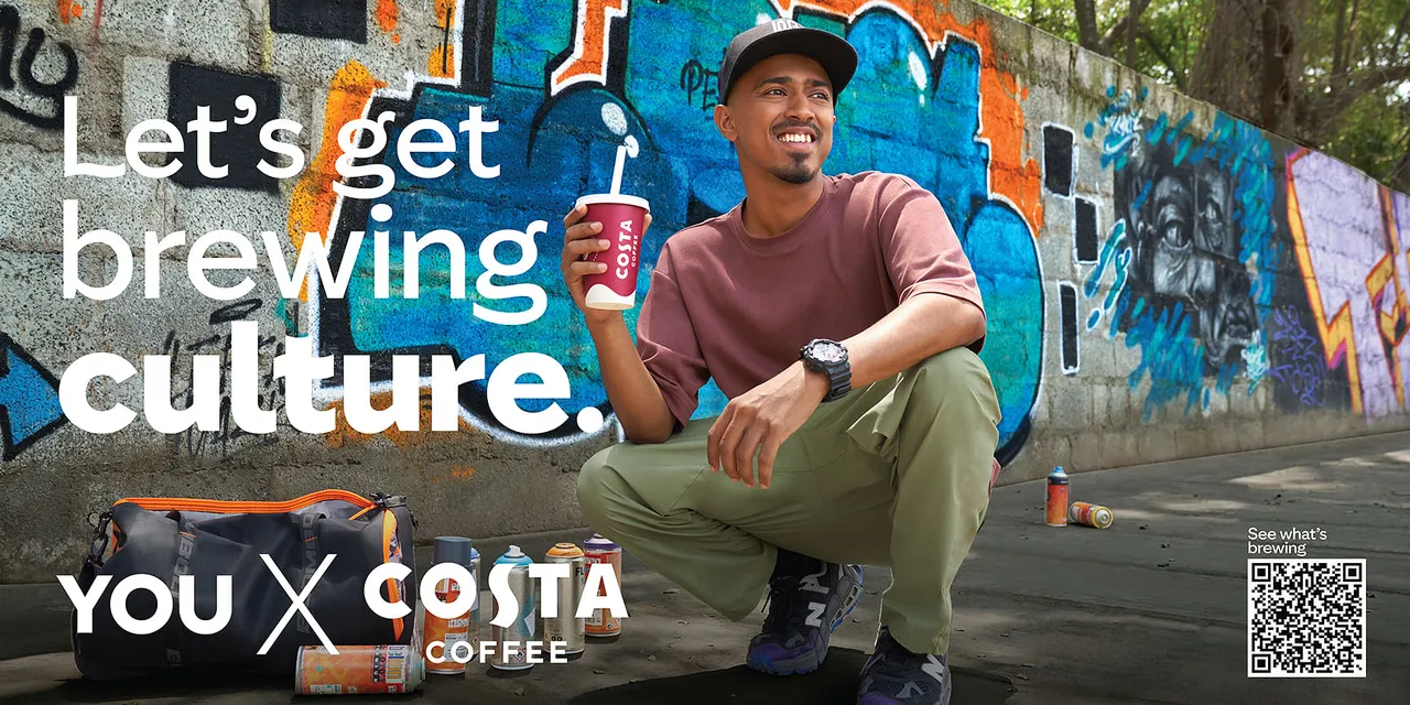 Costa Coffee encourages consumers to express themselves with its new campaign ‘YOUxCOSTA’