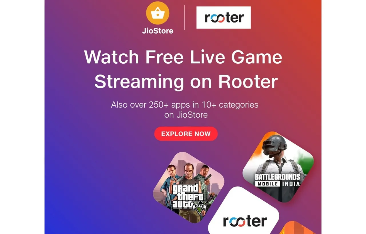 Rooter joins hands with Jio to bring live game streaming and esports action to your TV