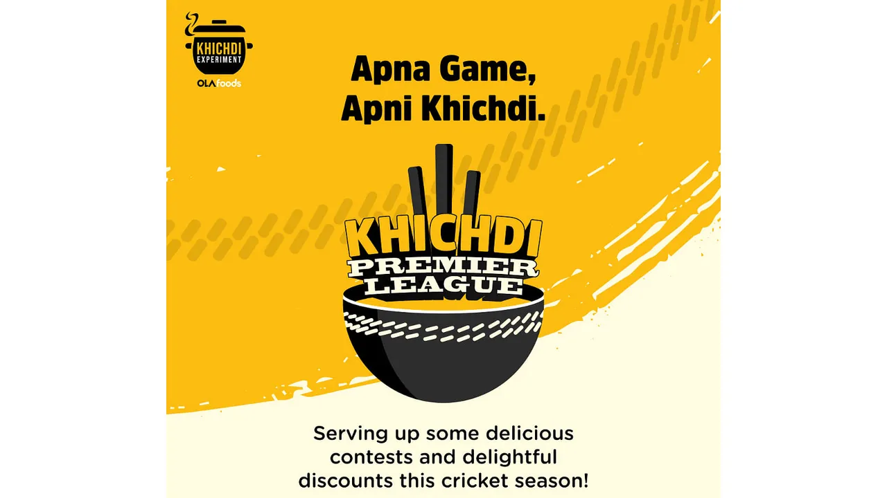Ola Foods unveils the new campaign “Khichdi Premier League” and launches catchy anthems for the fans of the IPL 